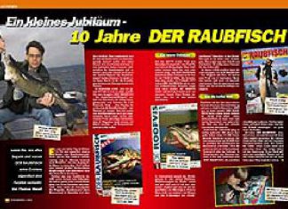 Ein kleines Jubiläum – 10 Jahre DER RAUBFISCH