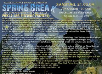 „Spring Break“ in der „Tackle Lounge“