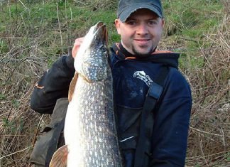 Heißer Raubfisch-Winter