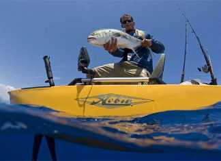 Neue Echolot-Halterung fürs Kajak