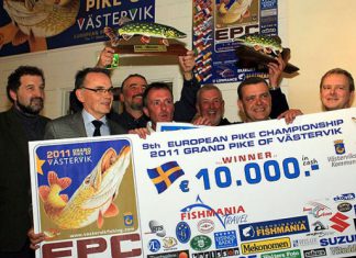 Europameister im Hecht-Angeln kommen aus Deutschland