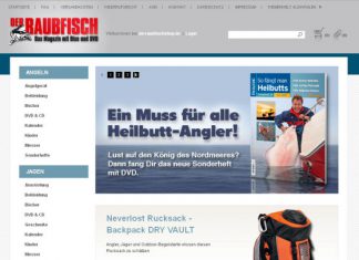 Jetzt neu: RAUBFISCH-Online-Shop