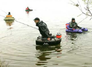 Möhnesee: Belly Boat Meeting