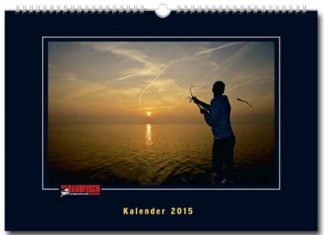 Neu im Shop: DER RAUBFISCH Anglerkalender 2015