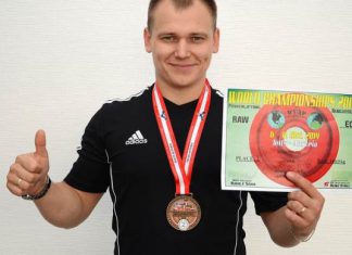 Starker Mann bei Zebco