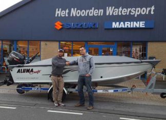 Deutscher Teamangler bei Alumacraft