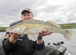 Mit Hecht-Gerät auf große Zander