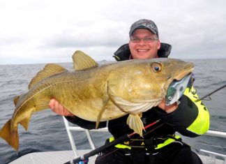 Meeresangeln in Mittel-Norwegen