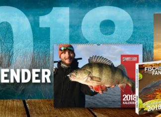Jetzt neu im Shop: Angler-Kalender 2018