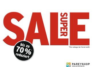 Super SALE im Pareyshop – bis zu 70% reduziert!