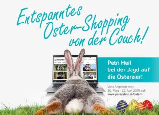 Entspanntes Oster-Shopping von der Couch!