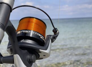 Zebco Pro Staff Surf-Rolle und -Rute