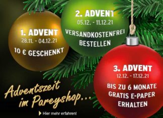 Adventszeit im Pareyshop