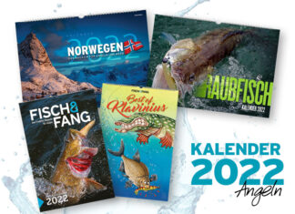 Jetzt im Pareyshop: Angel-Kalender 2022 Angelkalender 2022