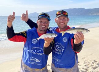 Weltmeisterschaft im Tandem-Brandungsangeln