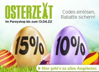 Osterangebote im Pareyshop! Osteraktion im Pareyshop...