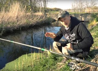 Aale angeln in Mini-Gräben