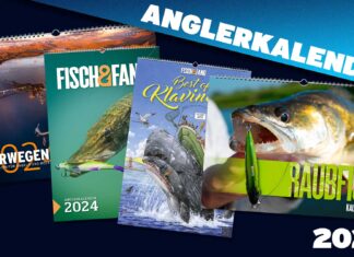 Neu im Pareyshop: Angelkalender 2024 Anglerkalender 2024