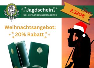 Das perfekte Geschenk für angehende Jäger! Jagdscheinkurs