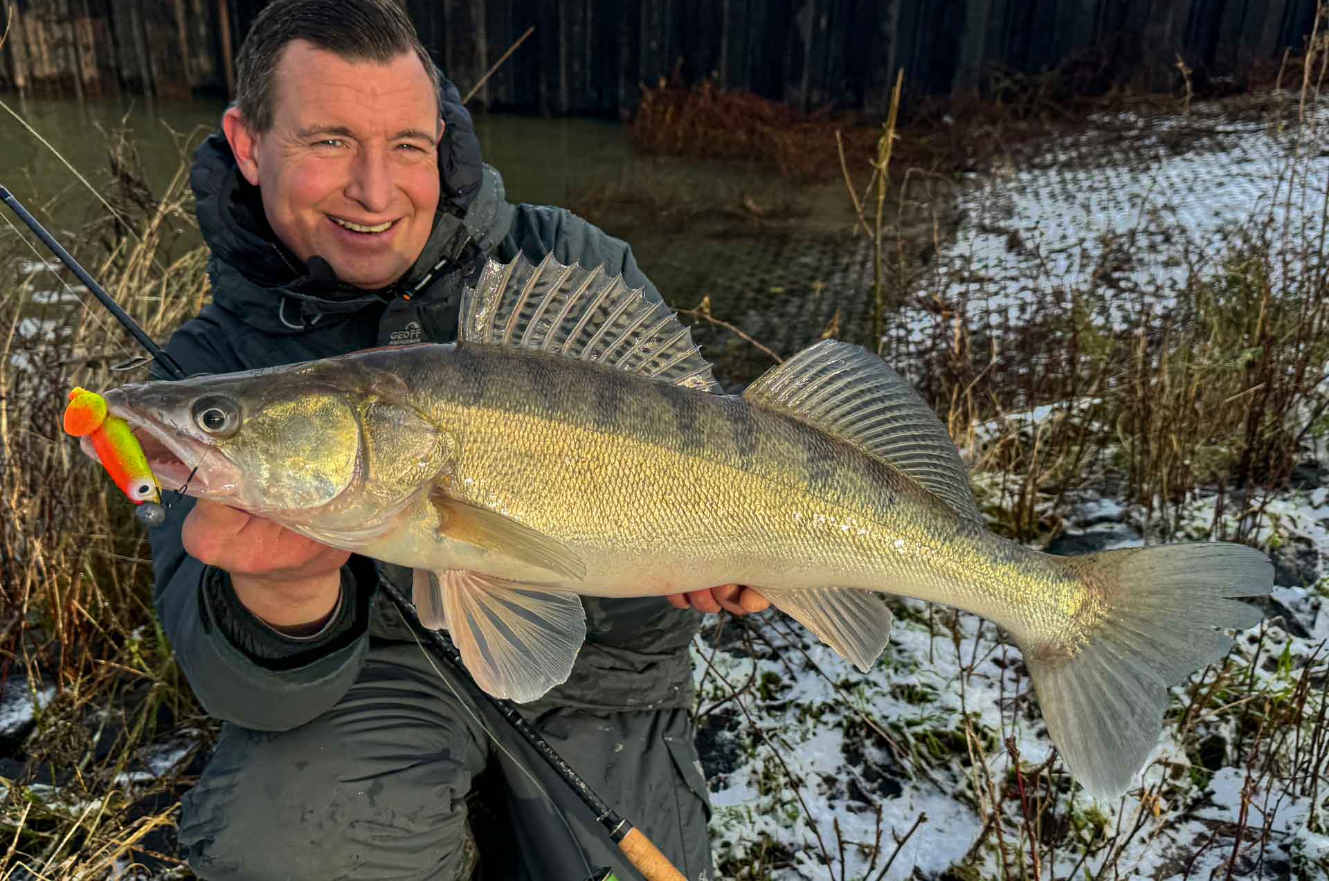 Auf Winterzander mit Veit Wilde