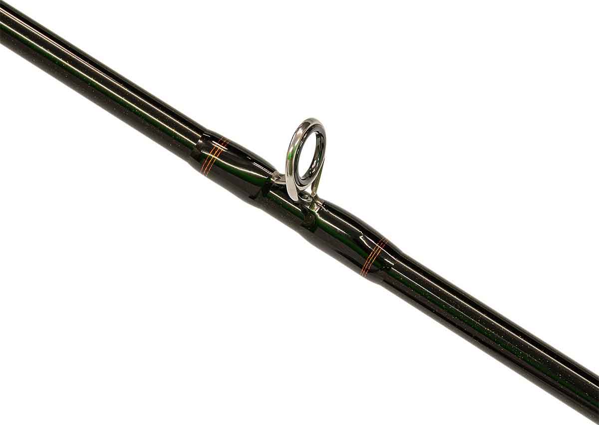 Die Rute ist mit edler Seaguide SIC-Beringung ausgestattet.
