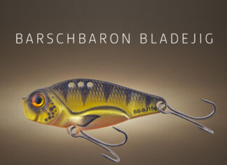 Neu im Pareyshop: Hybrida Barschbaron BladeJig Hybrida BladeJig