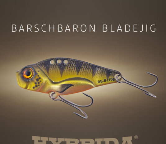 Neu im Pareyshop: Hybrida Barschbaron BladeJig Hybrida BladeJig