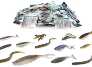 Yamamoto Baits jetzt bei Camo-Tackle! Yamamoto gilt unter Profis weltweit als Top-Ködermarke im Bereich Softbaits. Zum Portfolio gehören vor allem Senkos, Creatures, Grubs, Worms und Swimbaits. Foto: Camo-Tackle